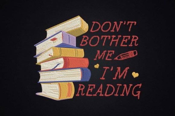 Don’t Bother Me I’m Reading: A Design for Book Lovers Who Value Their Quiet Time