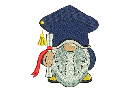 Elevating Personalized Celebrations: The Strategic Value of the Graduation Gnome Embroidery Design