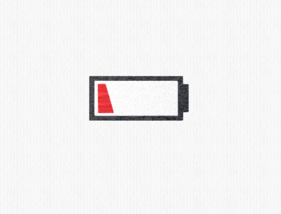 Low Battery: Integrating a Modern Embroidery Motif into Creative Workflows