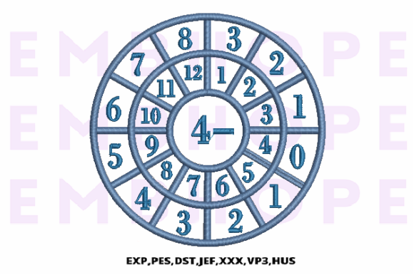 Minus Wheel 4: A Practical Guide to Educational Embroidery Designs