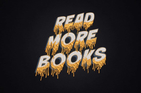 Read More Books Gift for Book Lovers: A Creative Embroidery Design for Personal and Commercial Use